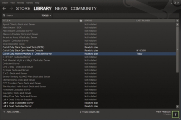 call of duty mw3 server not available